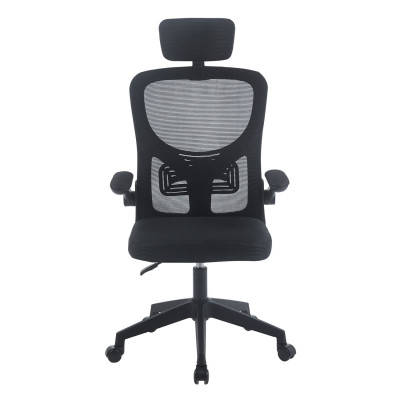 CF3055 Πολυθρόνα Γραφείου- Διευθυντή, Mesh Μαύρο